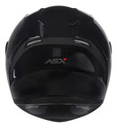 Capacete UNISEX Asx City Preto Fosco Viseira Desenho Solido Tamanho Do Capacete 64