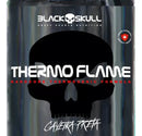 Termogênico em cápsula Black Skull Thermoflame em pote de 96g 120 caps Sem sabor