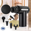 Massageador Pistola Muscular Ponteiras Alívio Dores Relaxamento Bivolt Recarregável