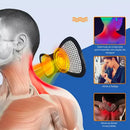 Kit 3 Massageador Portatil Elétrico Portátil Alivia Tensão Pés Recarregável Dor Pescoço Coluna Muscular Fisioterapia Aparelho