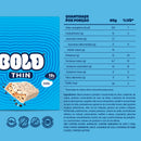 Bold Thin Cookies Cream Barra De Proteína 12UN