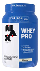 Whey Pro - Max Titanium-  1kg - Sabor baunilha