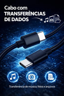 Carregador Celular Turbo 125w Pd Usb-c Com Tipo C Anatel Preto