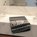 Toalha De Banho Banhão Cinza 100% Algodão 70x140cm