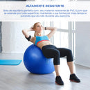 Bola Suiça 55cm Pilates Yoga Com Bomba Maxboost