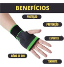 Kit 2 Munhequeira Alta Compressão Punho Elástica