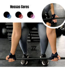 Fita Strap Profissional 100% Algodão Mais Resultado Cor Preto/azul Fortwazz ZZ50