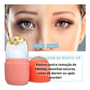 Massageador Para O Rosto Ice Em Silicone
