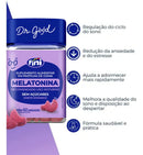 Melatonina Dr Good Suplemento Fini Sabor Morango 60 Gomas Morango