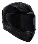Capacete UNISEX Asx City Preto Fosco Viseira Desenho Solido Tamanho Do Capacete 64