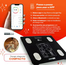 Balança Digital Bioimpedância Bluetooth