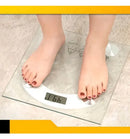 Balança Digital De Vidro Pesa Até 180kg