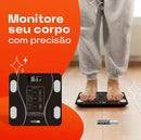 Balança Digital Bioimpedância Bluetooth