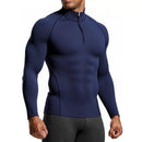 Camiseta Esportiva Masculina de Manga Longa para Academia – Slim Fit, Compressão, Treino e Corrida