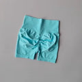 Shorts Esportivos Femininos Levanta Bumbum (Peach Hip), Cintura Alta com Compressão, Modelagem Slim, Secagem Rápida para Corrida e Treino