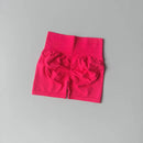 Shorts Esportivos Femininos Levanta Bumbum (Peach Hip), Cintura Alta com Compressão, Modelagem Slim, Secagem Rápida para Corrida e Treino
