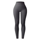 Legging Feminina Seamless em Tricô, Cintura Alta, Modelagem Levanta Bumbum, para Corrida, Treino e Yoga – Slim e Fashion