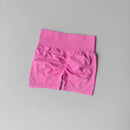 Shorts Esportivos Femininos Levanta Bumbum (Peach Hip), Cintura Alta com Compressão, Modelagem Slim, Secagem Rápida para Corrida e Treino