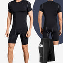 Short Masculino de Compressão de Alta Performance com Bolso – Secagem Rápida e Respirável