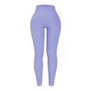 Legging Feminina Seamless em Tricô, Cintura Alta, Modelagem Levanta Bumbum, para Corrida, Treino e Yoga – Slim e Fashion