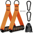 Pegador Metálico D-Ring para Academia – Alça Reforçada para Máquinas de Cabo, Elásticos e Treinos de Yoga