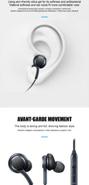 Fone de Ouvido com Fio Tipo C Original para Samsung Galaxy – Som Estéreo e Conforto
