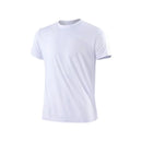 Camiseta Masculina Esportiva de Manga Curta para Academia e Corrida – Secagem Rápida e Absorção de Suor