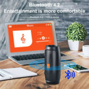 Caixa de Som Bluetooth Portátil, TF/USB, Dupla, Estéreo, Subwoofer, FM, Reprodução de Voz, Sem Fio, Ideal para Uso Outdoor