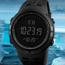 Relógio Digital Esportivo Masculino Estilo Militar com LED Luminoso – Multifuncional