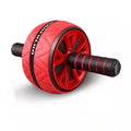 Roda Abdominal Ab Roller para Exercícios Fitness – Equipamento para Treino de Abdômen Unissex com Dupla Roda Silenciosa