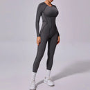 Macacão Esportivo Feminino para Yoga e Fitness, Modelagem Levanta Bumbum, Costas Abertas, Alta Elasticidade, Justo ao Corpo para Academia e Treino