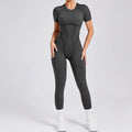 Macacão Esportivo Feminino para Yoga e Fitness, Modelagem Levanta Bumbum, Costas Abertas, Alta Elasticidade, Justo ao Corpo para Academia e Treino