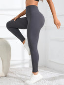 Legging de Yoga Feminina Seamless Cintura Alta, Tecido Canelado, para Academia e Uso Casual – Ideal para Outono e Inverno