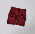 Shorts Esportivos Femininos Levanta Bumbum (Peach Hip), Cintura Alta com Compressão, Modelagem Slim, Secagem Rápida para Corrida e Treino