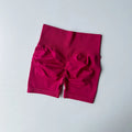 Shorts Esportivos Femininos Levanta Bumbum (Peach Hip), Cintura Alta com Compressão, Modelagem Slim, Secagem Rápida para Corrida e Treino