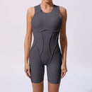 Macacão Esportivo Feminino para Yoga e Fitness, Modelagem Levanta Bumbum, Costas Abertas, Alta Elasticidade, Justo ao Corpo para Academia e Treino