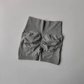 Shorts Esportivos Femininos Levanta Bumbum (Peach Hip), Cintura Alta com Compressão, Modelagem Slim, Secagem Rápida para Corrida e Treino