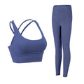 Conjunto Fitness Feminino 2 Peças para Yoga e Academia – Top Esportivo (Sutiã) e Legging com Efeito Push Up para Treino e Pilates