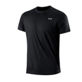 Camiseta Masculina Esportiva de Manga Curta para Academia e Corrida – Secagem Rápida e Absorção de Suor