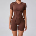Macacão Esportivo Feminino para Yoga e Fitness, Modelagem Levanta Bumbum, Costas Abertas, Alta Elasticidade, Justo ao Corpo para Academia e Treino