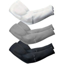 Kit com 3 Pares de Mangas de Proteção Solar Ice Silk Unissex – Refrescantes para Verão