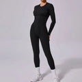 Macacão Esportivo Feminino para Yoga e Fitness, Modelagem Levanta Bumbum, Costas Abertas, Alta Elasticidade, Justo ao Corpo para Academia e Treino