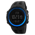 Relógio Digital Esportivo Masculino Estilo Militar com LED Luminoso – Multifuncional
