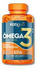 Ômega 3 1000mg DHA EPA ALA Tripla Fonte 120caps – Katiguá