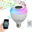 Caixa de Som Bluetooth LED 12W com Controle Remoto, Luzes Coloridas
