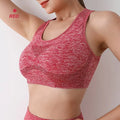 Sutiã Esportivo Feminino Push Up Respirável – Ideal para Corrida, Yoga e Academia