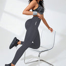 Legging de Yoga Feminina Cintura Alta, Macia, com Controle de Abdômen, para Treino e Corrida