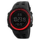 Relógio Digital Esportivo Masculino Estilo Militar com LED Luminoso – Multifuncional