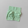 Shorts Esportivos Femininos Levanta Bumbum (Peach Hip), Cintura Alta com Compressão, Modelagem Slim, Secagem Rápida para Corrida e Treino