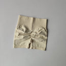 Shorts Esportivos Femininos Levanta Bumbum (Peach Hip), Cintura Alta com Compressão, Modelagem Slim, Secagem Rápida para Corrida e Treino